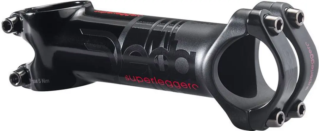 STUURPEN SUPERLEGGERO 130MM POLISH ON BLACK
