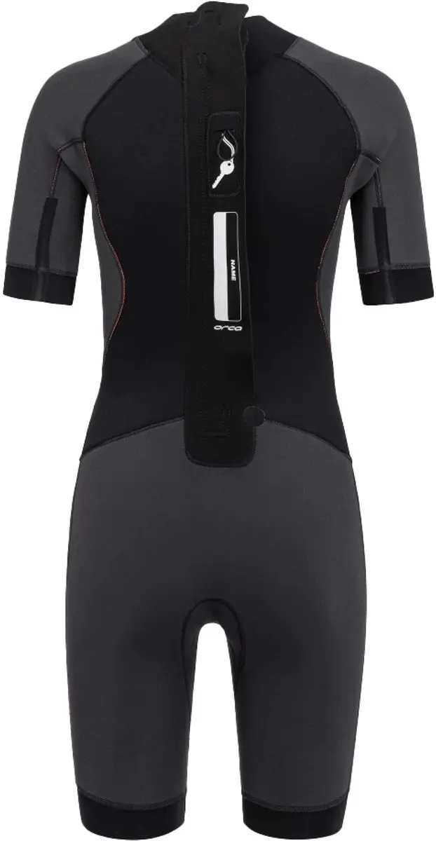 2025 Orca Dames Vitalis Rug Ritssluiting Open Water Swim Shorty Wetsui