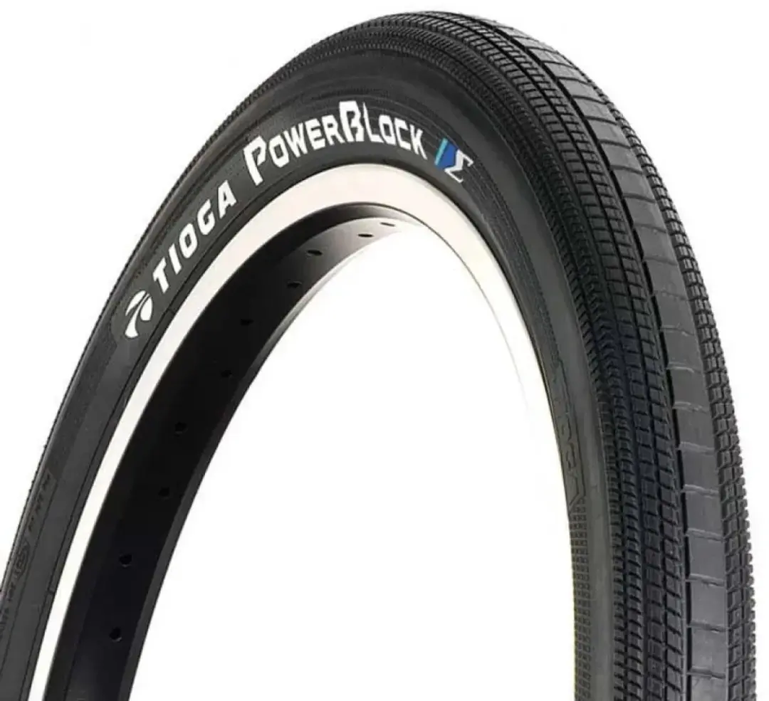 Tioga Powerblock S-Spec BMX band 20x1.60 Zwart - afbeelding 6 van 6