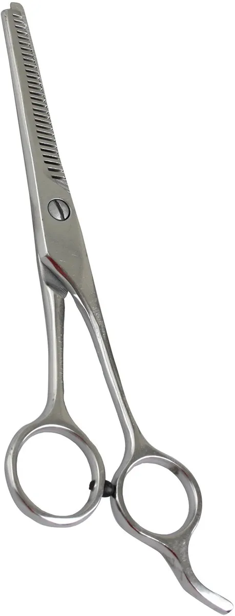 Flamingo Honden Uitdunschaar Zilver 17.5x4.5cm
