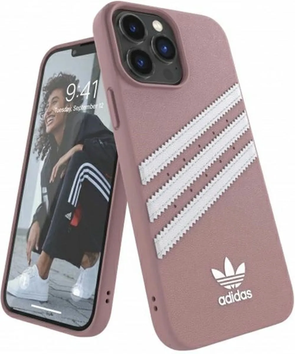 Adidas Molded Case PU iPhone 13 Pro Max - Roze