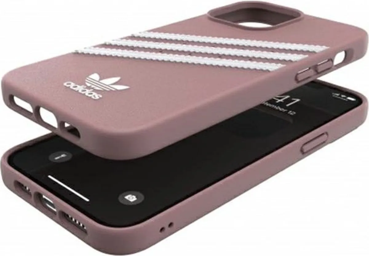 Adidas Molded Case PU iPhone 13 Pro Max - Roze