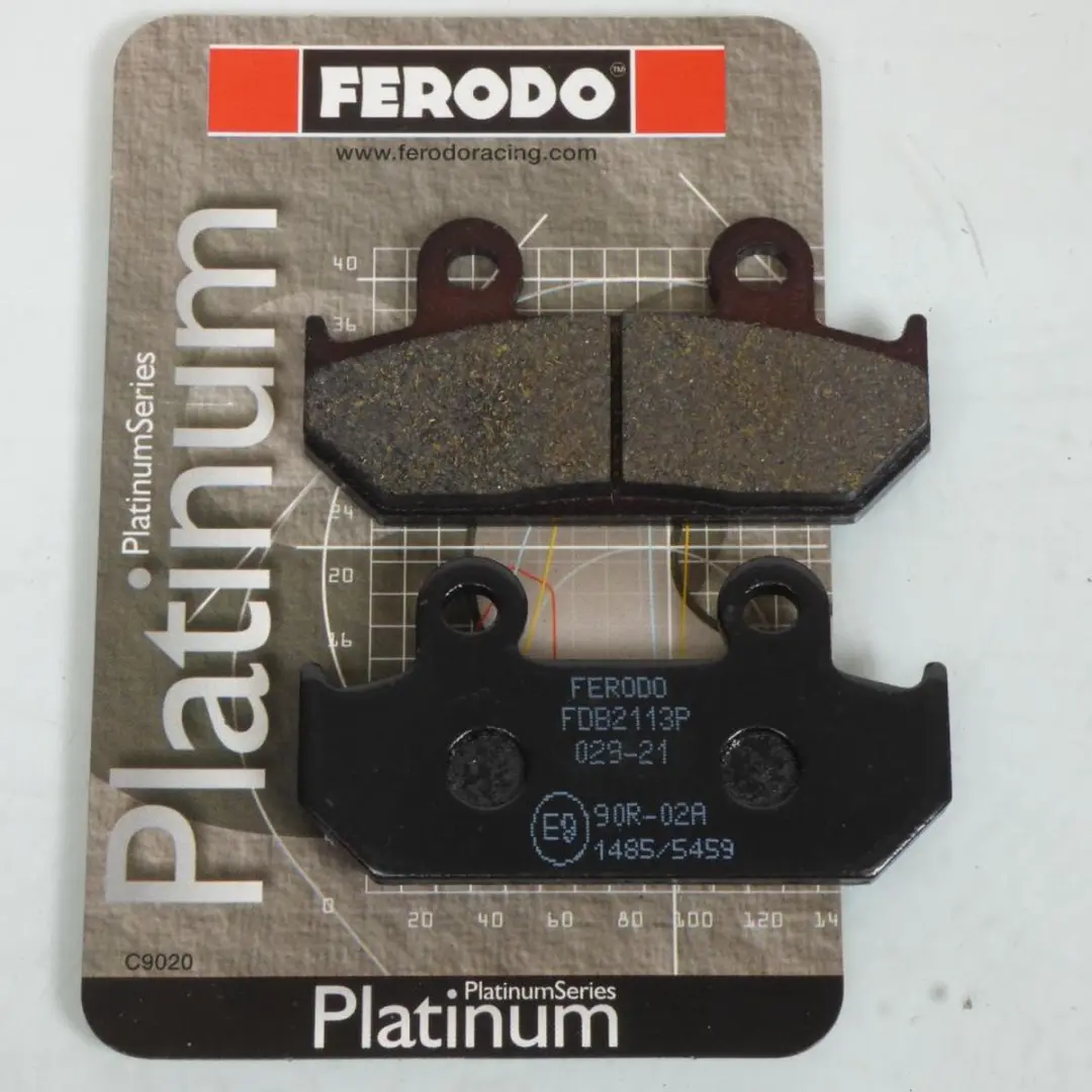 ferodo remblokje voor motor honda 750 xrv africa twin 1990 tot 1992 avg / avd ni