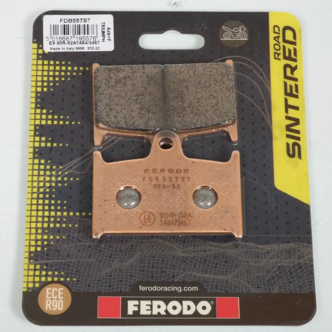 Plaquette de frein Ferodo pour Moto Yamaha 250 TZ 1993 à 1995 3YL / AV Neuf