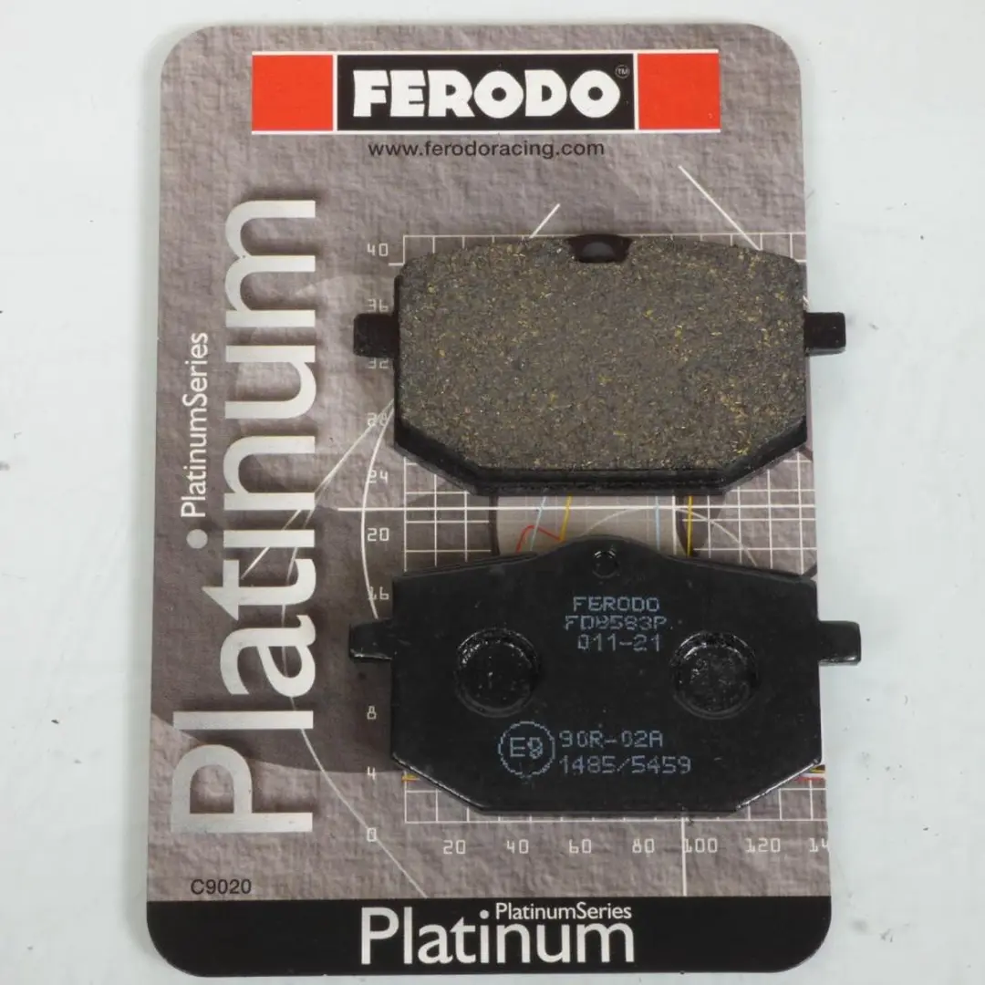 Plaquette de frein Ferodo pour Moto Yamaha 600 XTZ tenere 1986 à 1989 AV Neuf