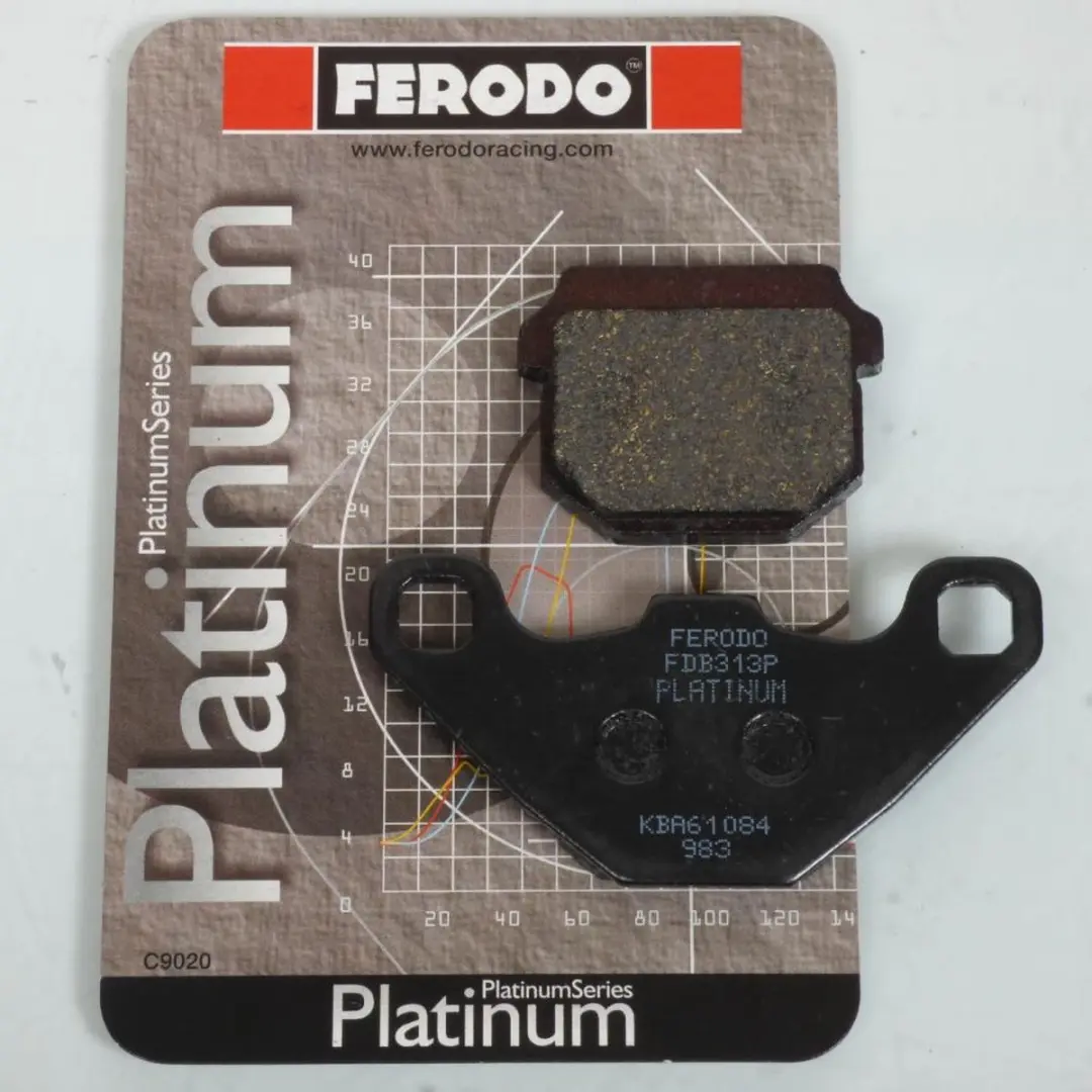 Ferodo-remblok voor Peugeot 50 Reno-scooter, modeljaar 2016-2017, nieuw