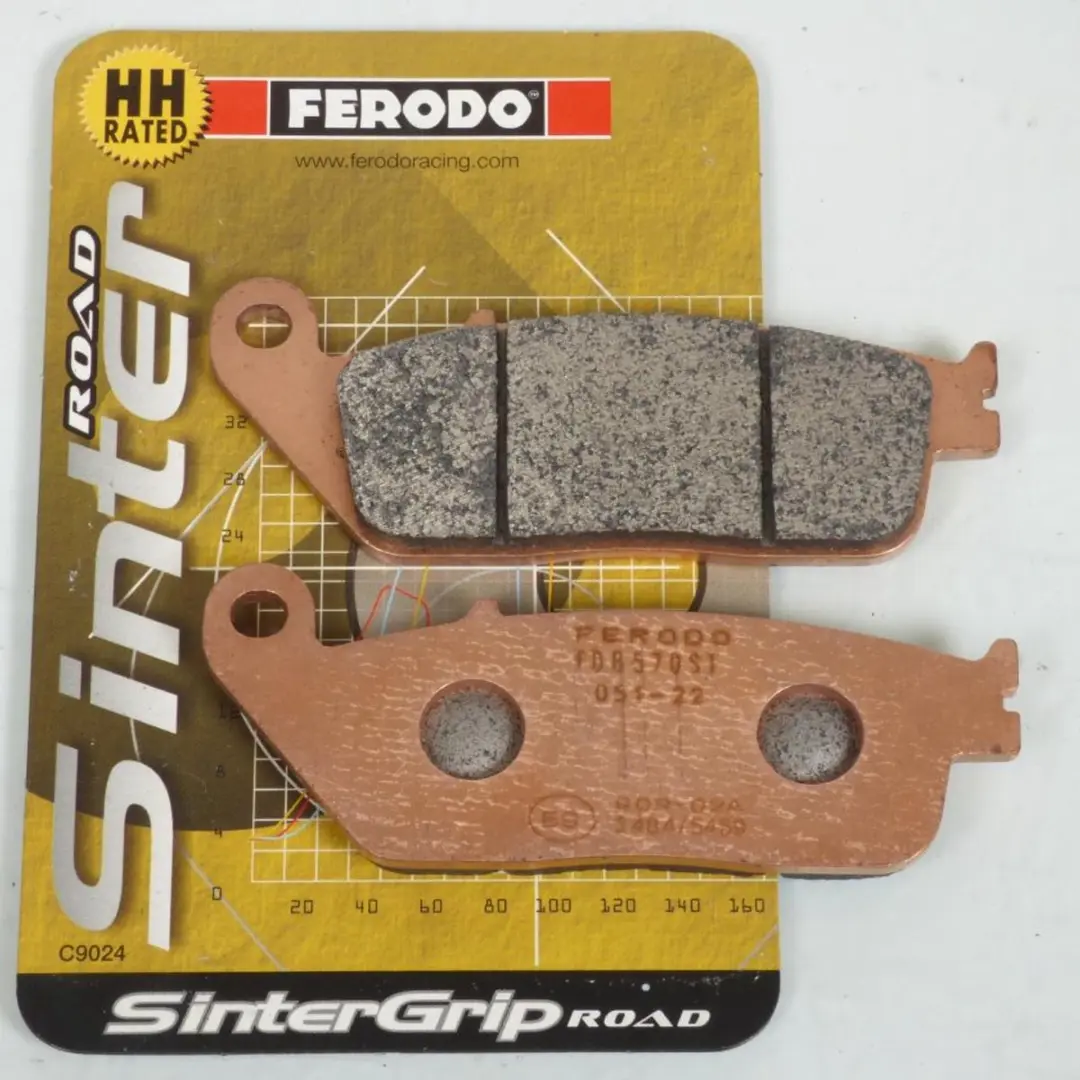Plaquette de frein Ferodo pour Moto Honda 800 VFR F VTEC ABS 2014 à 2017 AR Neu