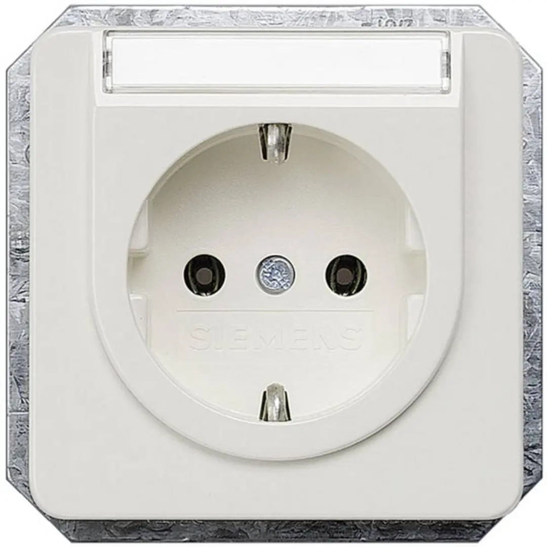 Siemens 5UB1407 Wandcontactdoos Delta Wit