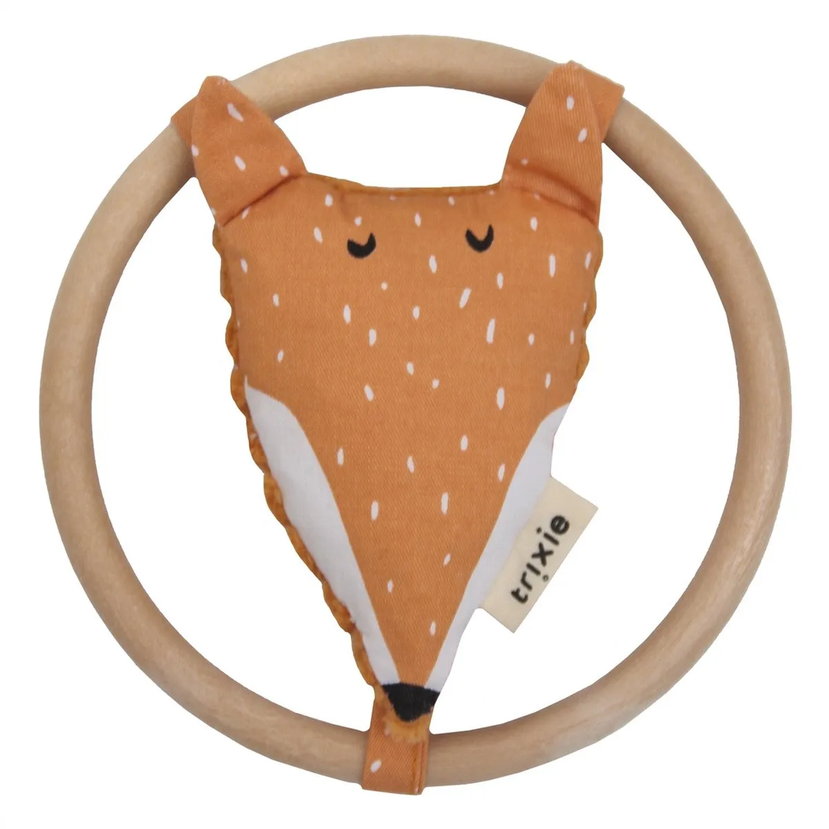Trixie Houten Rollende Rammelaar Mr. Fox