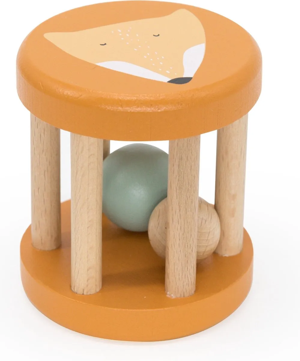 Trixie Houten Rollende Rammelaar Mr. Fox