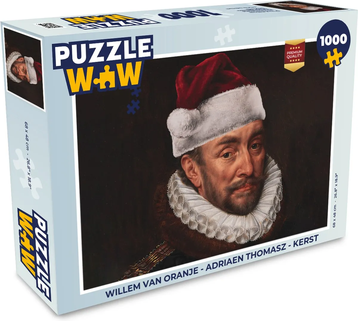 PuzzleWow Willem van Oranje Legpuzzel 1000 Stuks