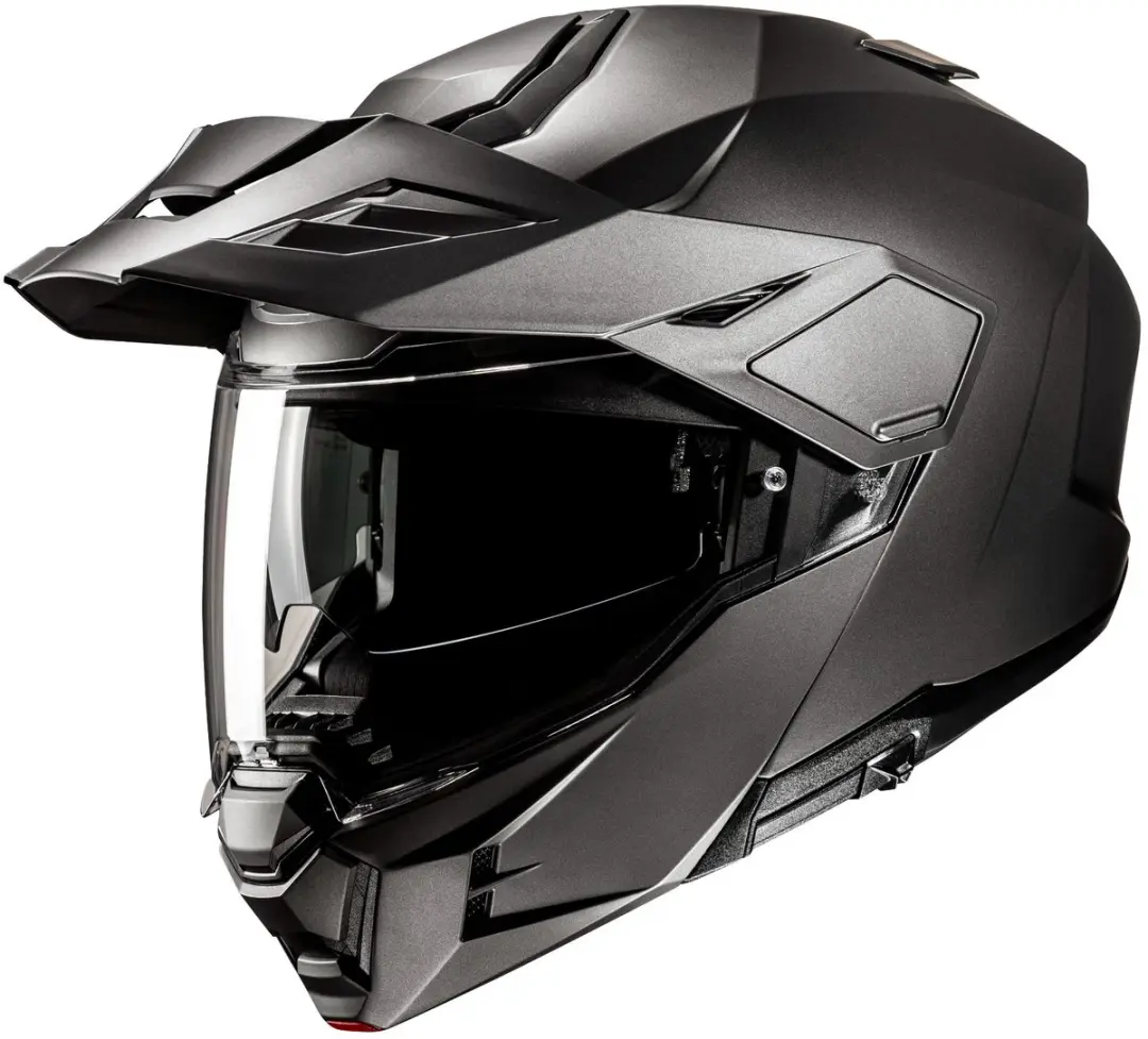 HJC i80 Solid Zilver Adventure Motorhelm