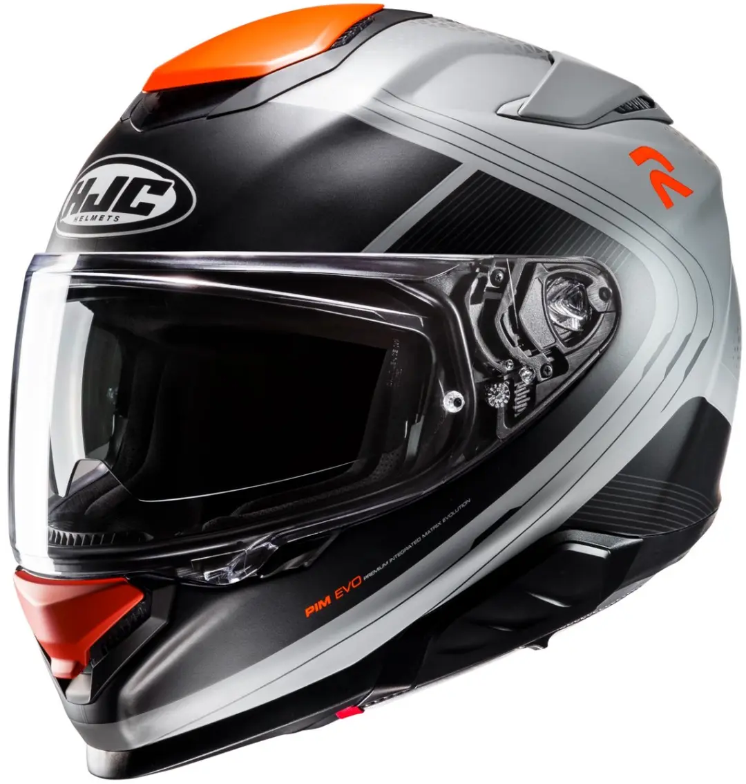 HJC RPHA 71 Frepe Zwart Grijs Oranje Integraalhelm