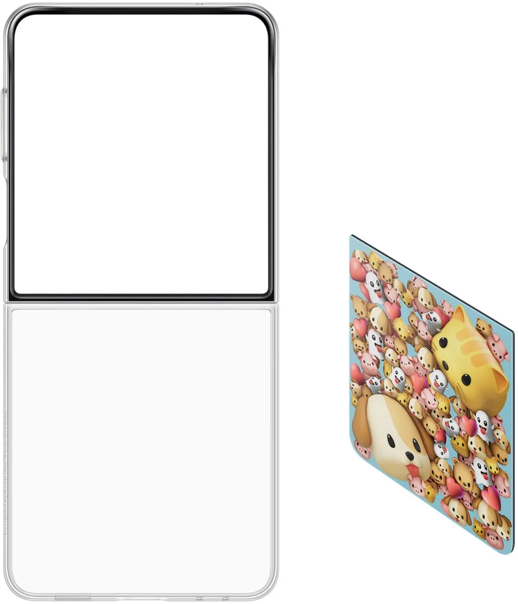 Samsung Galaxy Z Flip 7 Hoesje EF-ZF766CTEGWW - Transparant - afbeelding 6 van 6