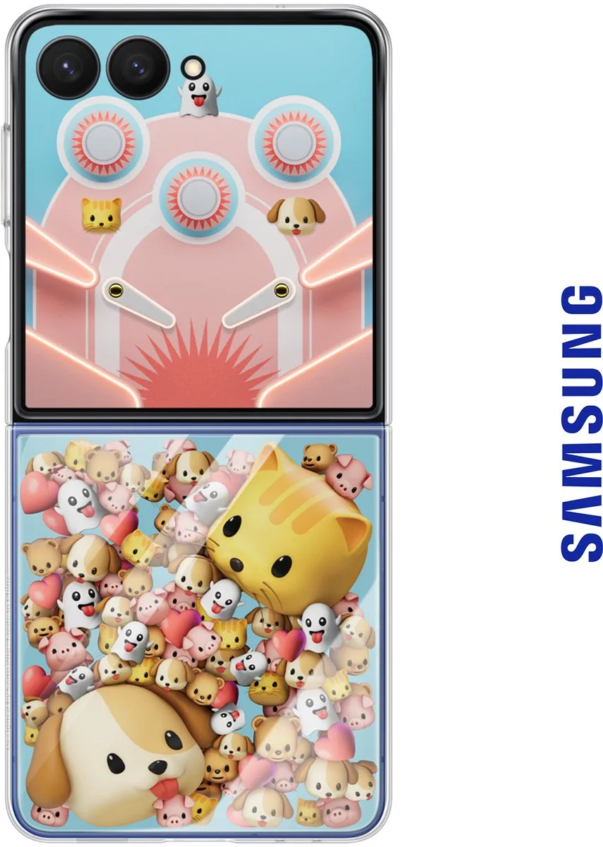 Samsung Galaxy Z Flip 7 Hoesje EF-ZF766CTEGWW - Transparant