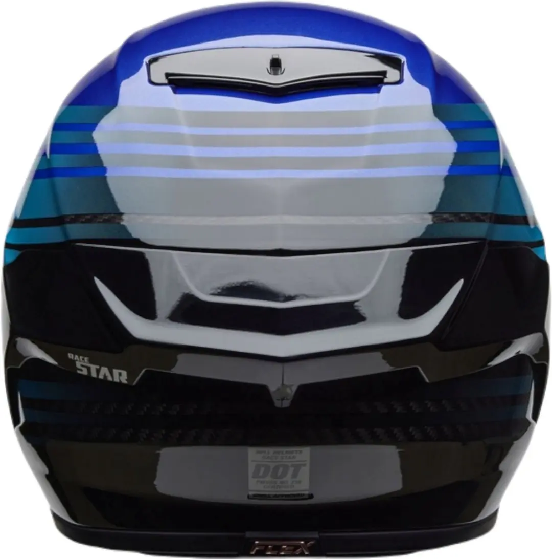 Bell Race Star DLX Flex Dash Integraalhelm - Zwart/Blauw - afbeelding 4 van 6