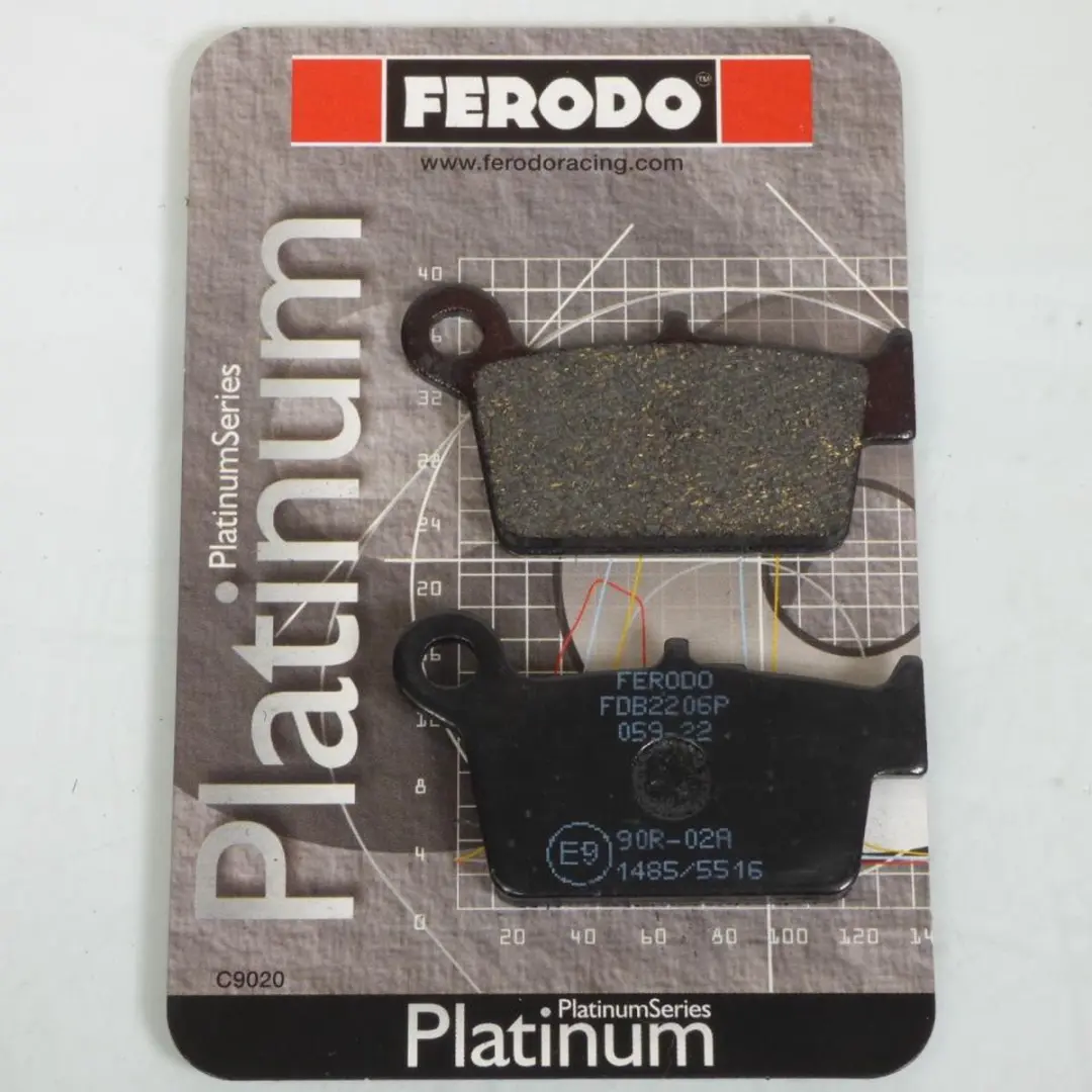 Plaquette de frein Ferodo pour Moto Beta 350 RR 2015 AR Neuf