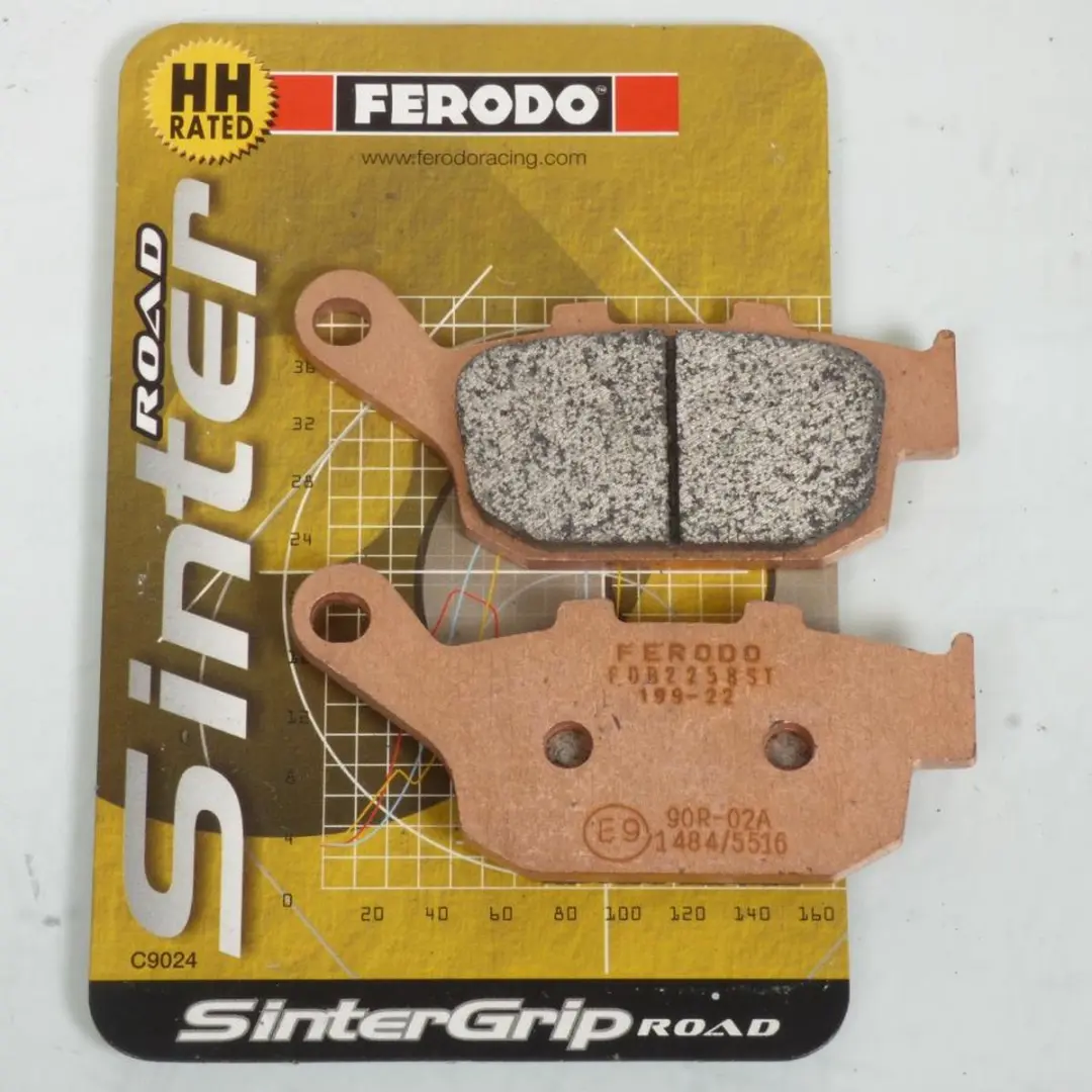 Plaquette de frein Ferodo pour Moto Kawasaki 800 Z Zr 2013 à 2017 AR Neuf