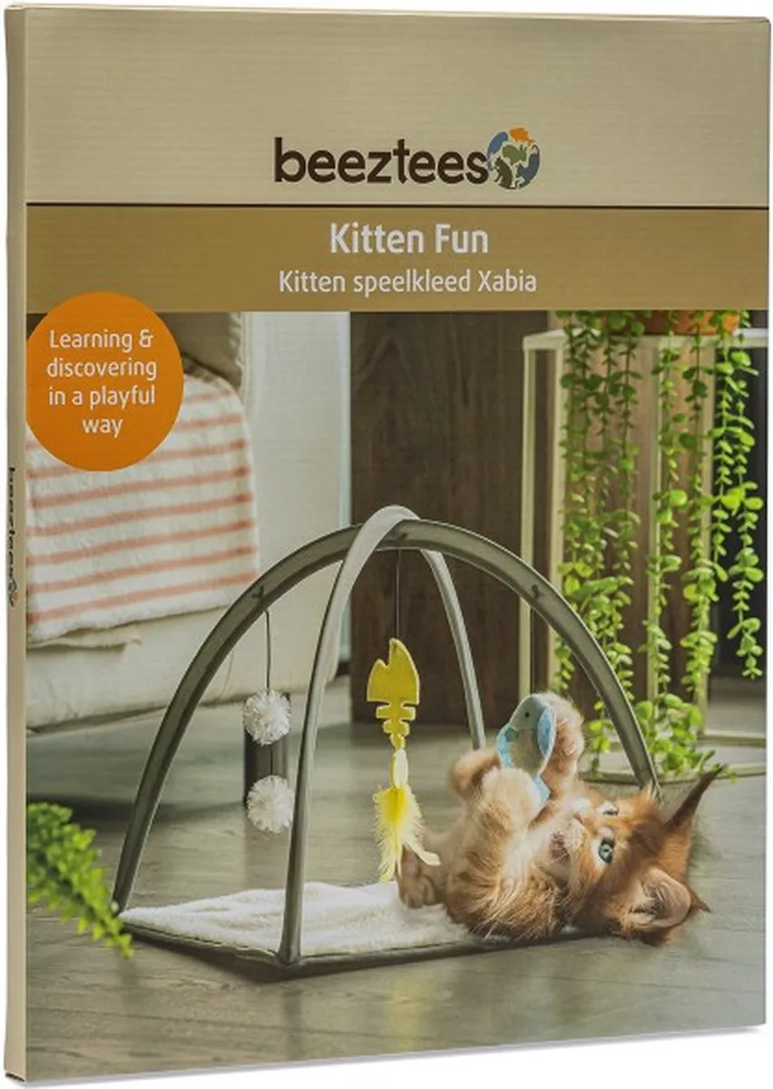 Beeztees Kitten Speelkleed Xabia - 40x40cm