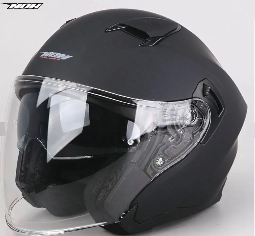 Nox N130 Jethelm - Matzwart XXL - afbeelding 6 van 6