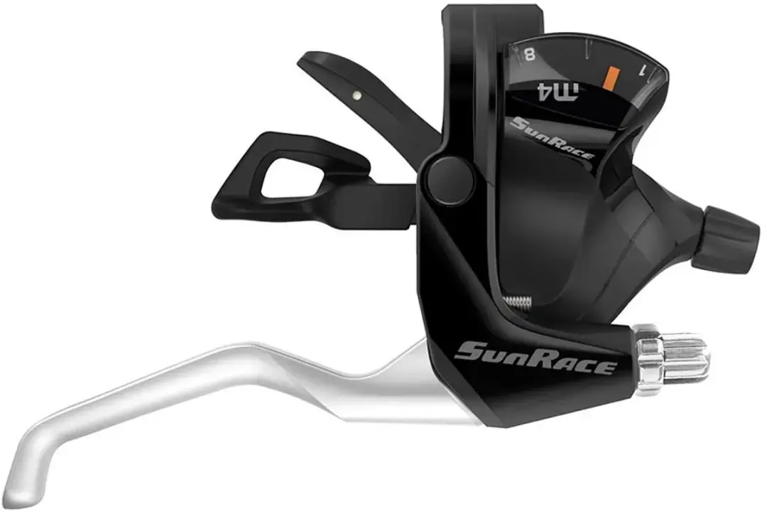 Sunrace St-m406-l-r Versnellingshendel Set Zilver 3x7s