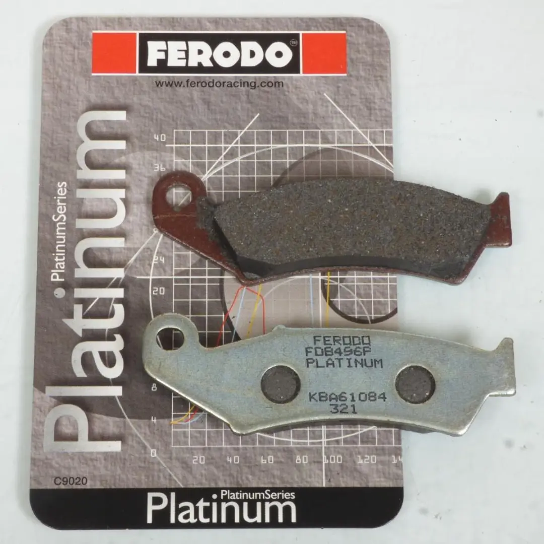 Plaquette de frein Ferodo pour Moto Honda 250 NSR 1994 à 1999 MC28 / AR / FDB49