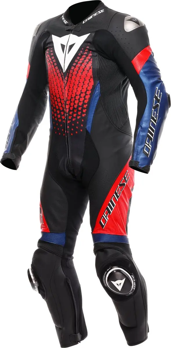 Dainese Laguna Seca 6 geperforeerd eendelig leren motorfietspak -