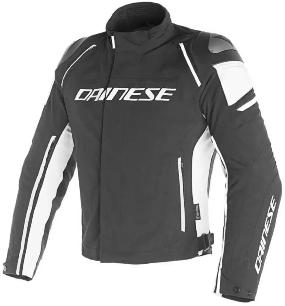 Dainese Racing 3 D-Dry Jas Zwart Zwart Wit