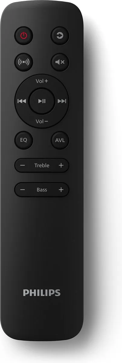 Philips TAB6309 Soundbar 2.1 - Draadloze subwoofer - Grijs