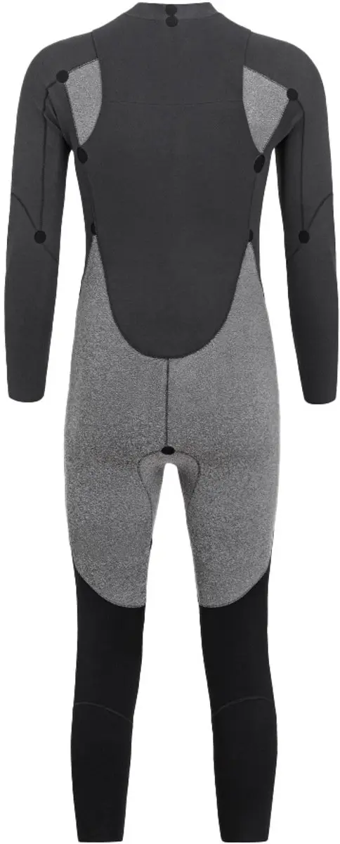 ORCA Vitalis Thermal Open Water Wetsuit - Zwart/Oranje - afbeelding 2 van 6