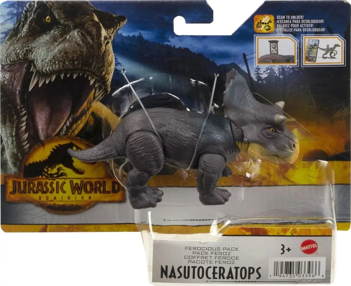 Jurassic World Nasutoceatops Actiefiguur 14cm