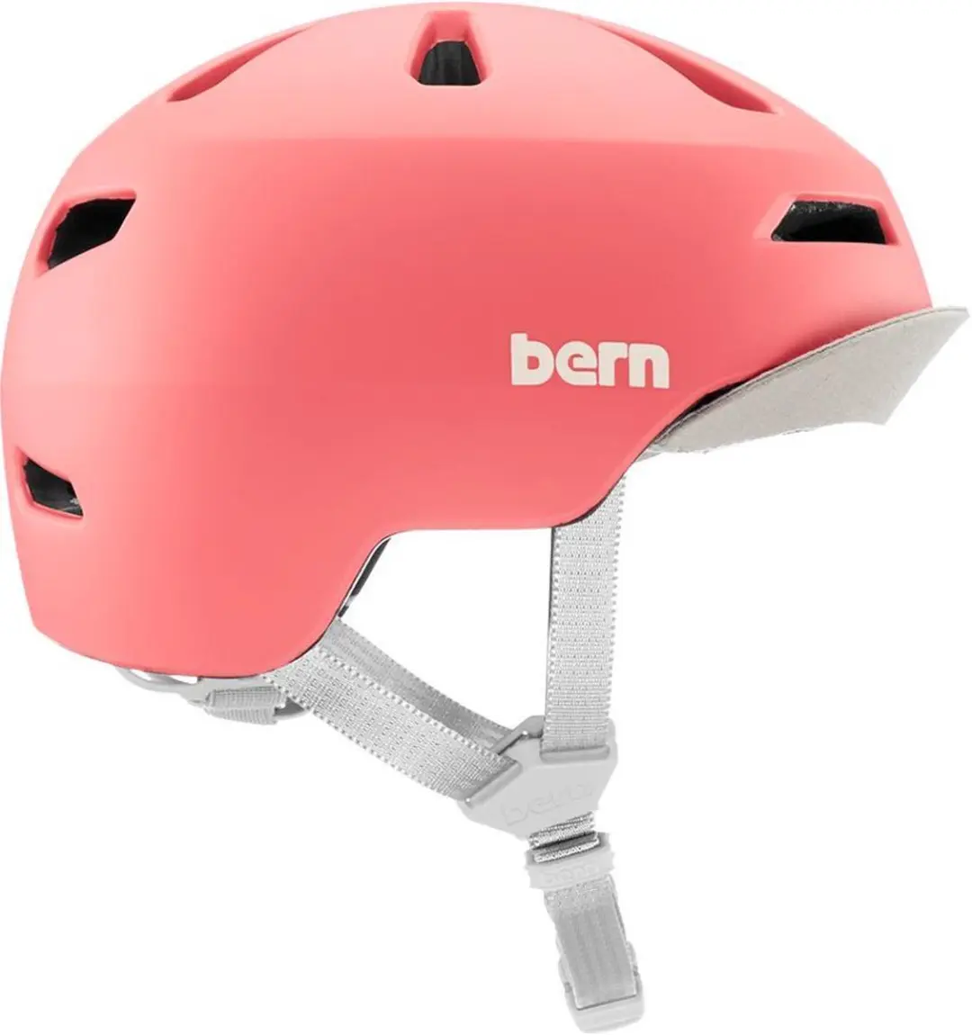 Bern Nino 2.0 Matte Grapefruit Fietshelm - Medium - afbeelding 4 van 4