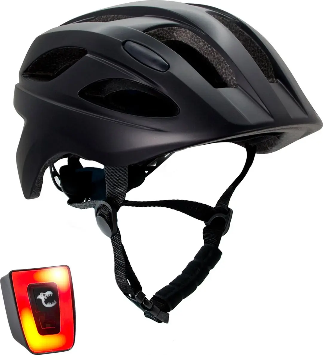 Crazy Safety Cool Swat Fietshelm M Zwart - afbeelding 6 van 6