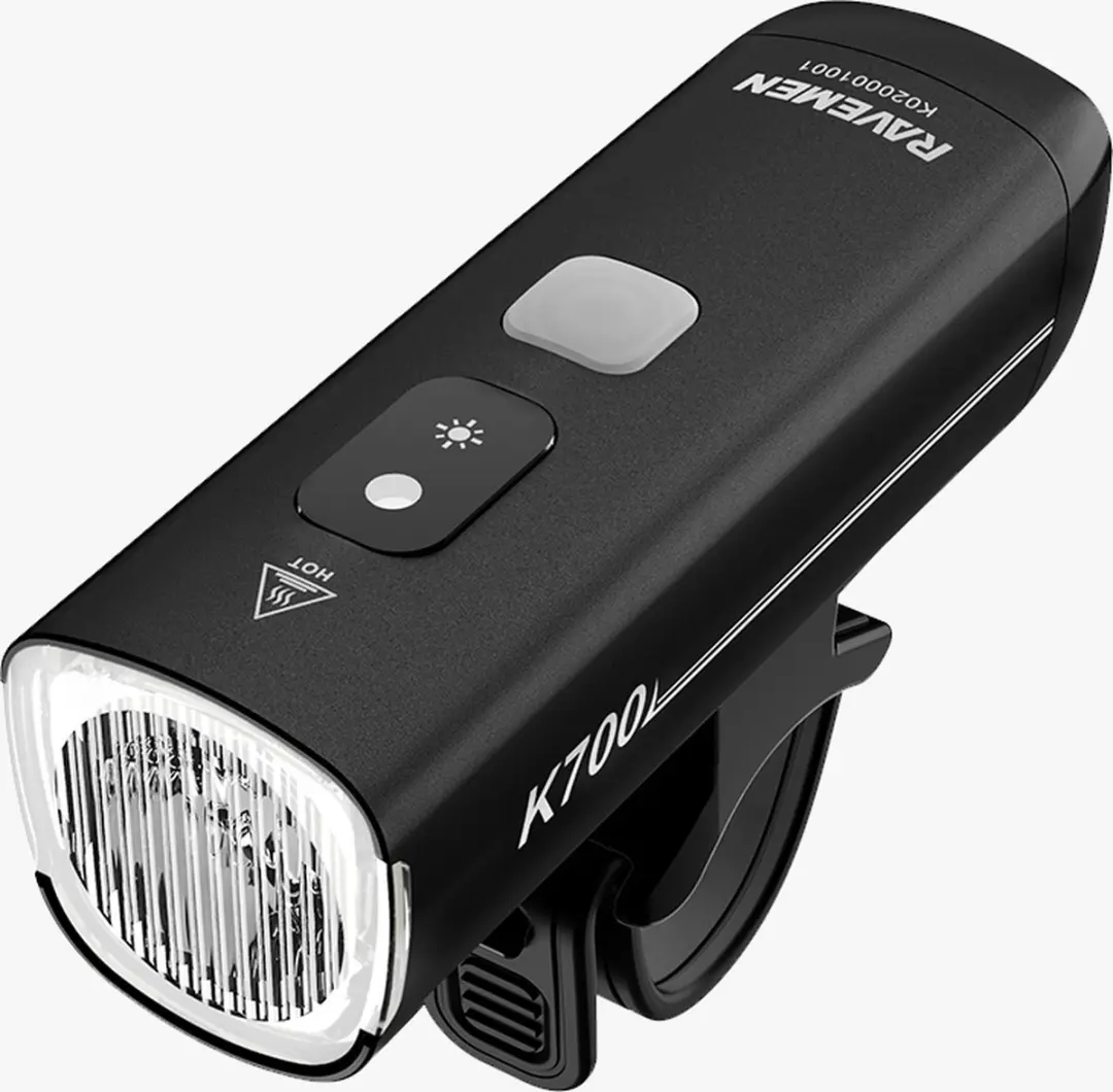 Ravemen K700 Koplamp 700 lumen - Zwart - afbeelding 2 van 6