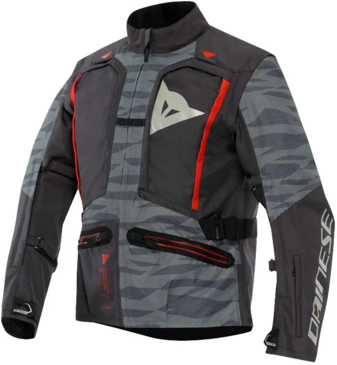Dainese Sterrato Zwart Grijs Textiele Motorjas
