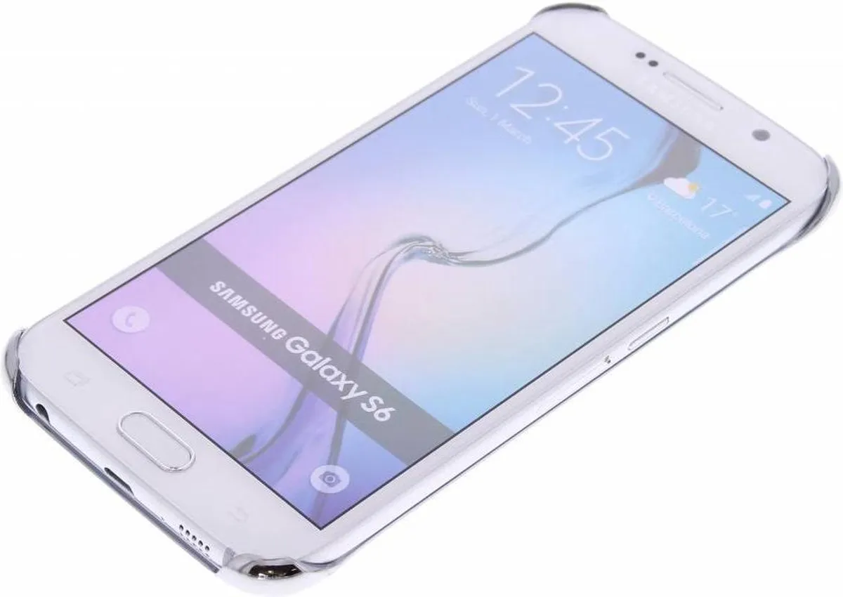 Samsung Clear Cover EF-QG920BSEGWW - Zilver