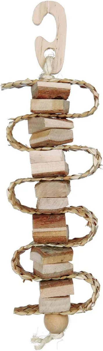 Trixie Natural Living Knabbelhout Met Stroband 30cm