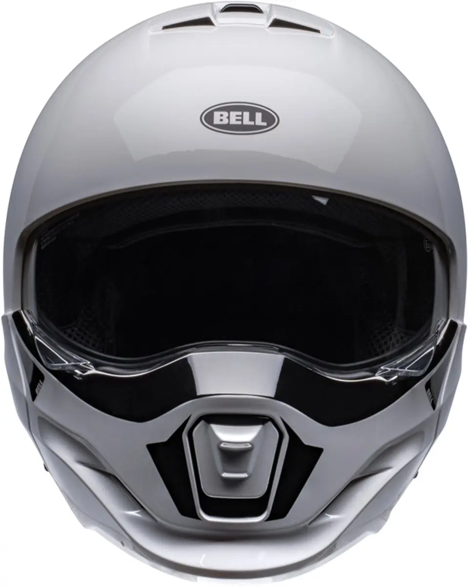 Bell Broozer Duplet helm - XXL - Glanzend wit - afbeelding 5 van 6