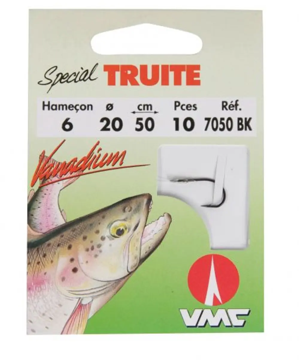 VMC Truite 7050BK Haak 0.18mm