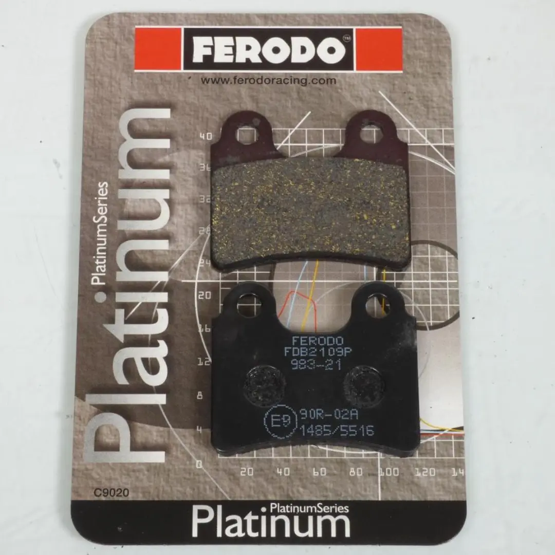 Plaquette de frein Ferodo pour Moto Ossa 250 Tr 2014 à 2015 AV Neuf