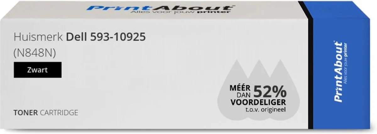 PrintAbout 593-10925-PA Toner Zwart