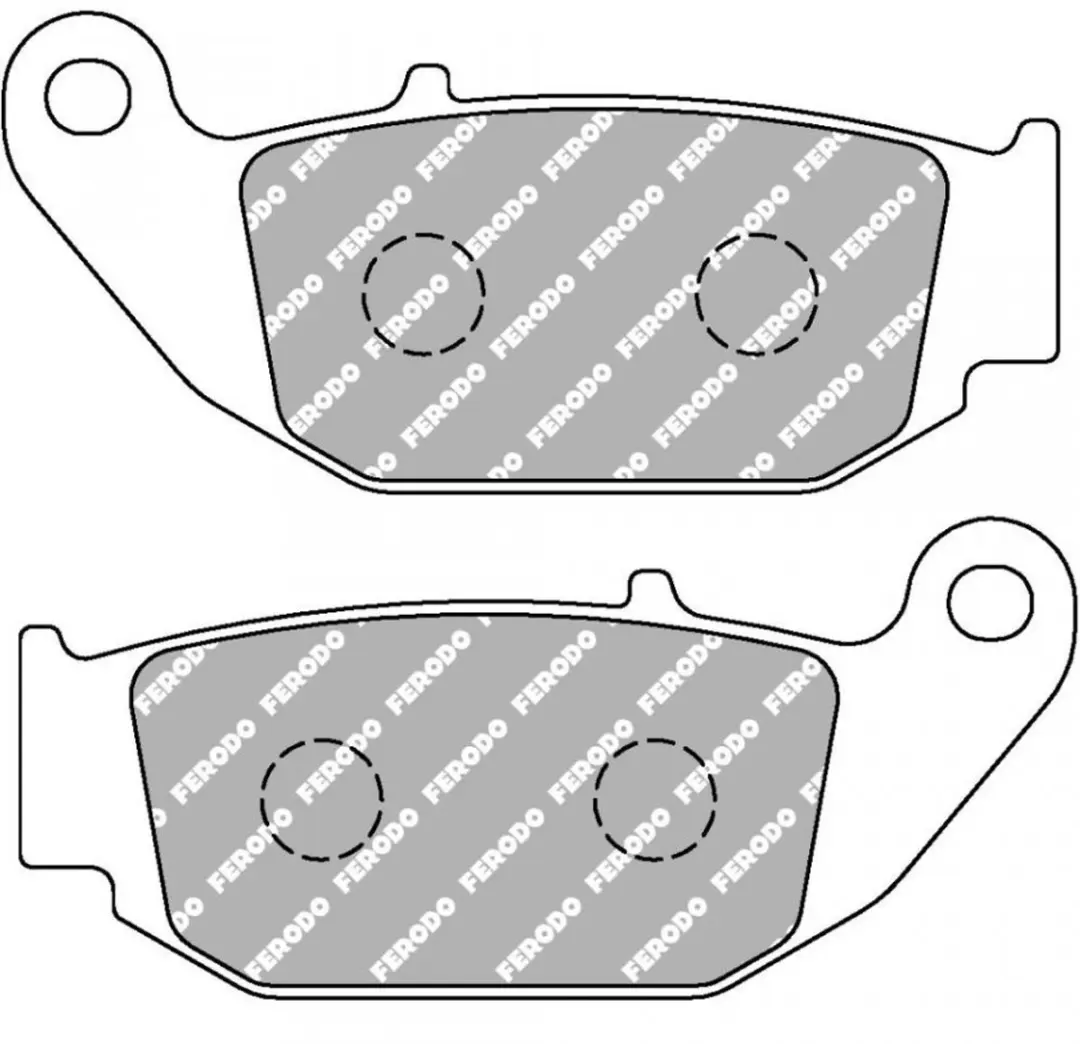 Plaquette de frein Ferodo pour Moto Ducati 996 Monster S4R 2003 à 2006 AVG / AV