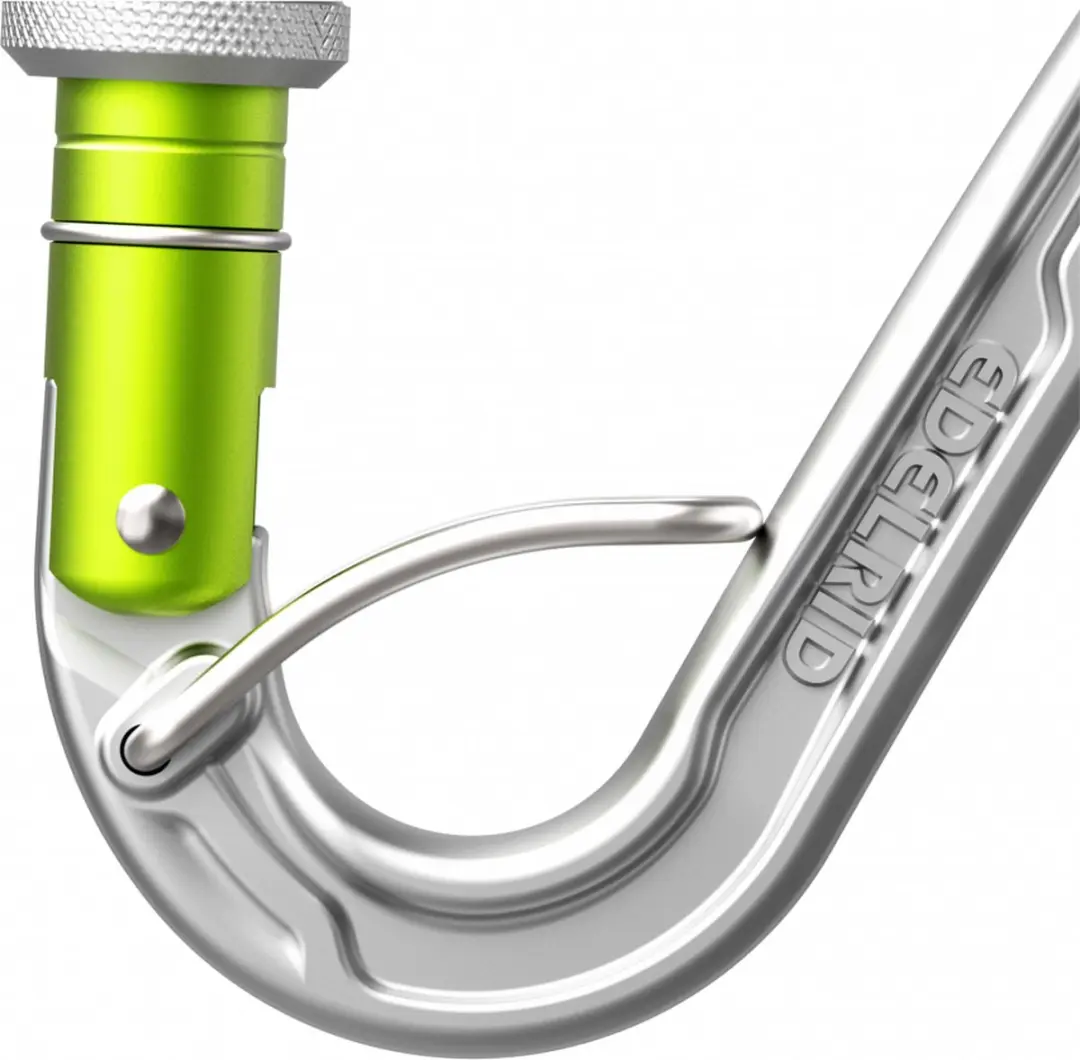 Edelrid HMS Strike Screw FG Karabijnhaak - Zilver - afbeelding 5 van 6