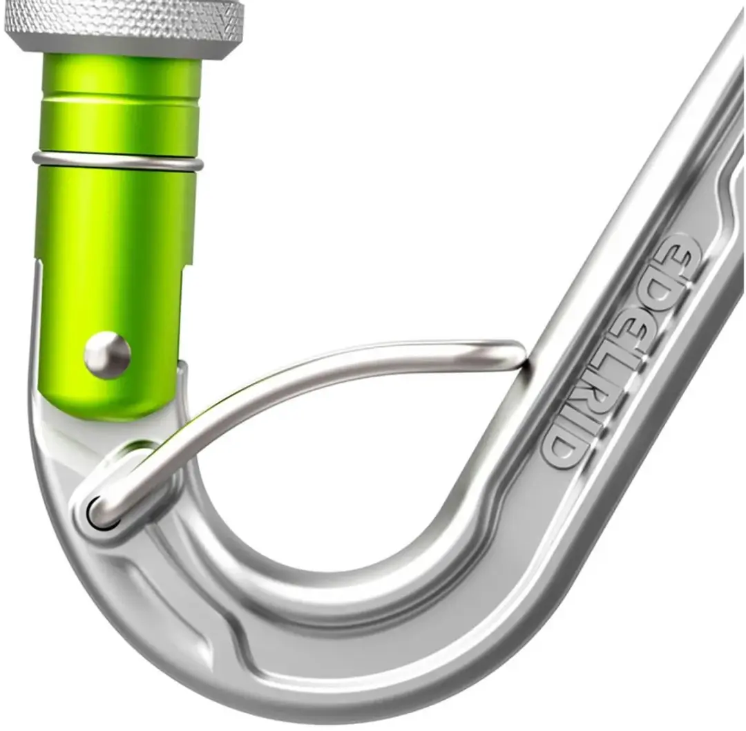 Edelrid HMS Strike Screw FG Karabijnhaak - Zilver - afbeelding 3 van 6