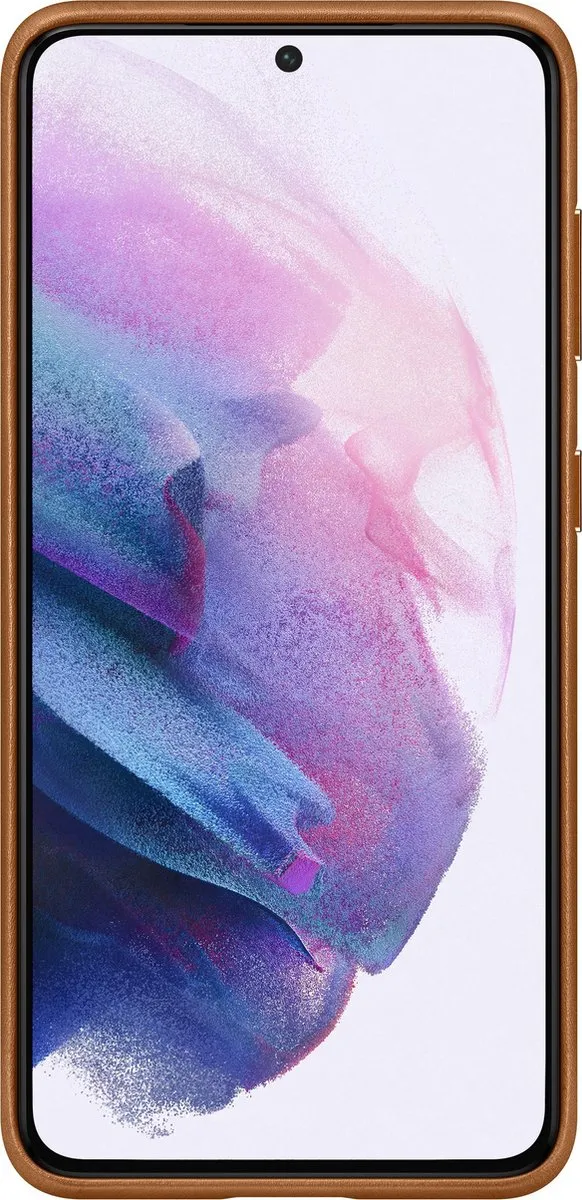 Samsung Leather Hoesje S21 EF-VG991LAEGWW - Bruin