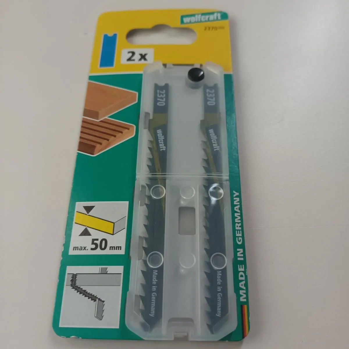 Wolfcraft Decoupeerzaagblad HCS U-schacht 2370000