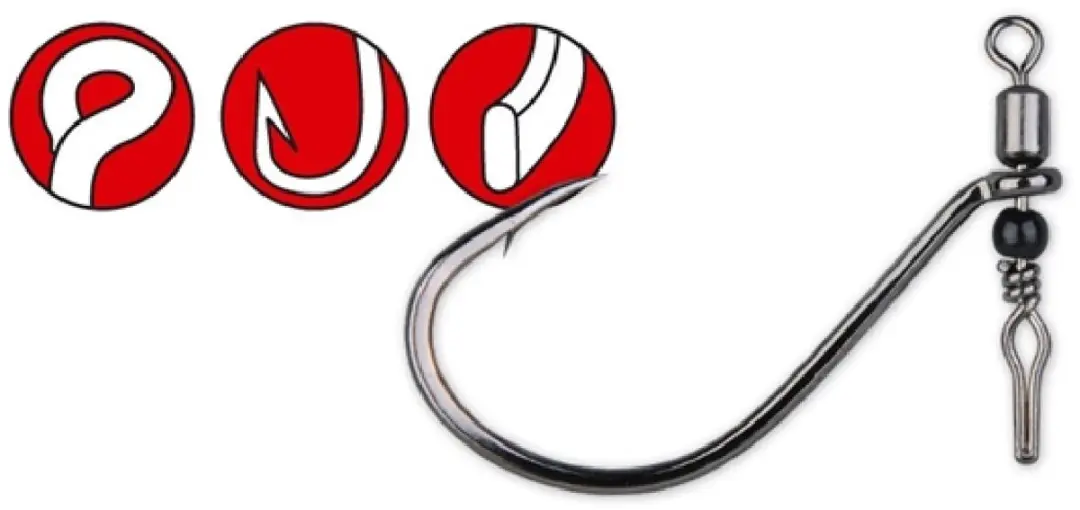 Gamakatsu Hook Swivel Shot NSB 3/0