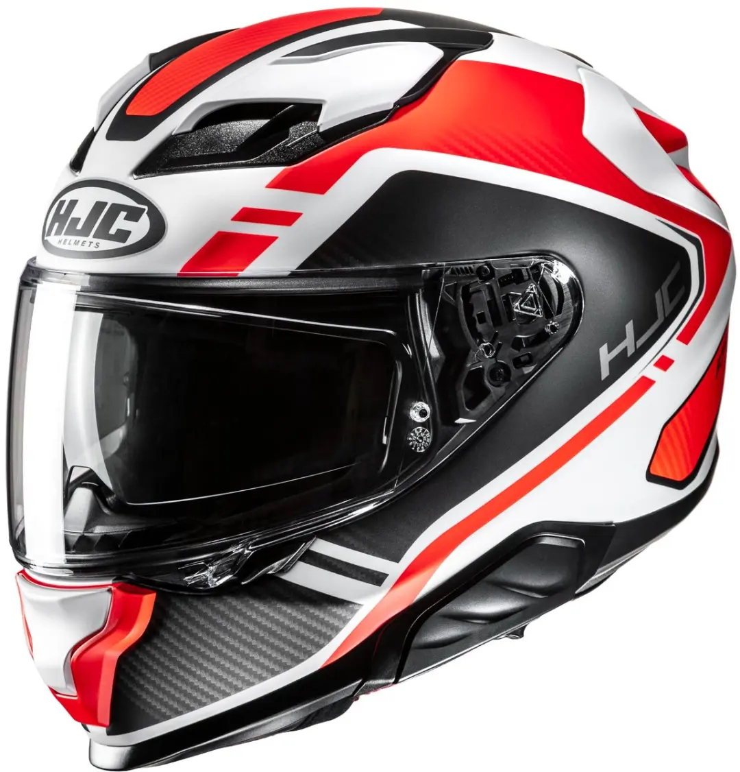 HJC F71 Tozz Zwart Wit Oranje Integraalhelm