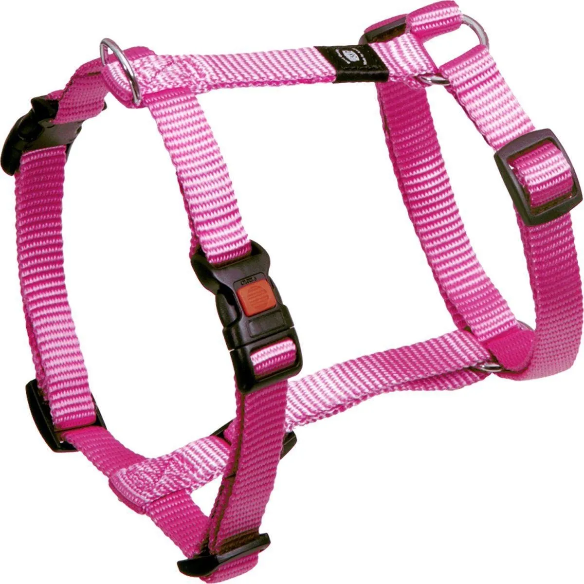 Flamingo Ziggi H-harnas Roze XS 25-40cm