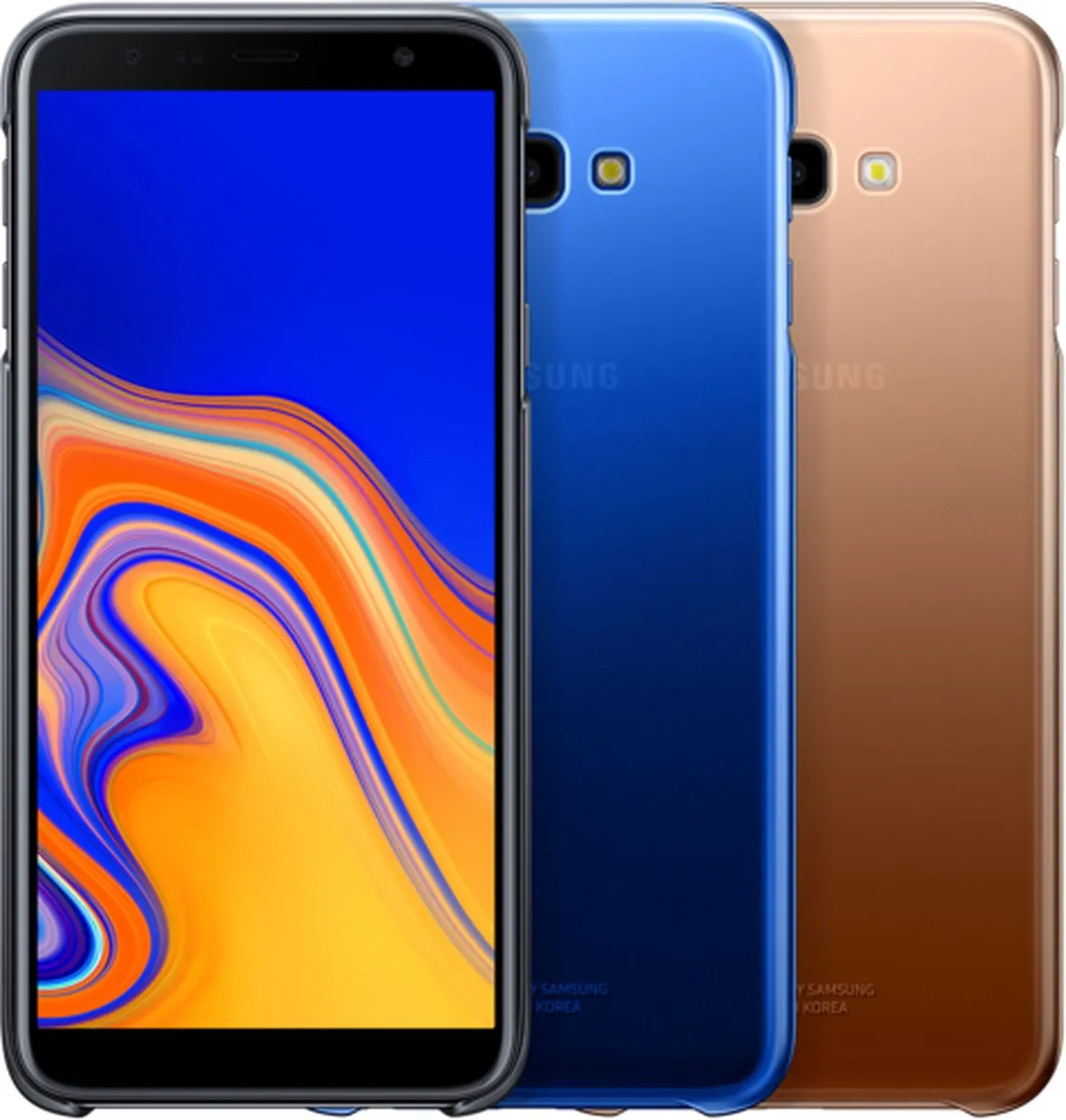 Samsung Galaxy J4+ Jelly Cover - Goud EF-AJ415CFEGWW - afbeelding 6 van 6